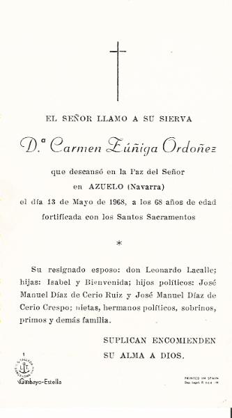 Carmen Zúñiga Ordóñez