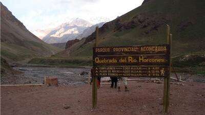 11.- Quebrada del Rio Horcones