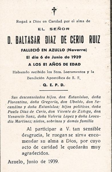 Baltasar Diaz de Cerio Ruiz