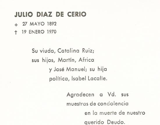 Julio Díaz de Cerio