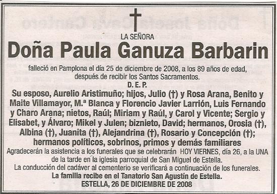 Paula Ganuza Barbarin