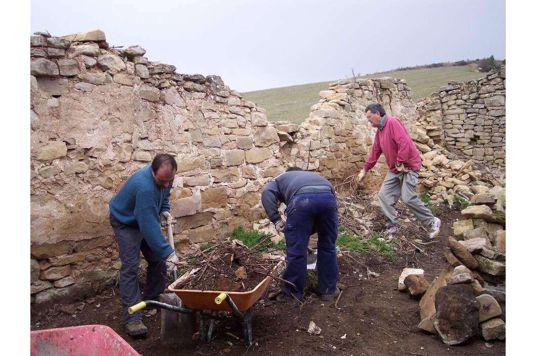 Restauración Corral de Ganuza en Azuelo Restauración Corral de Ganuza en Azuelo