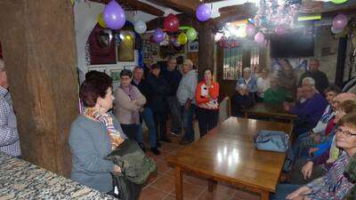 ENTREGA DE LA MEMORIA DEL VIAJE A MADRID