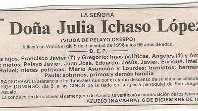 Julia Ichaso López
