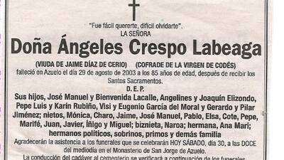 Angeles Crespo Labeaga